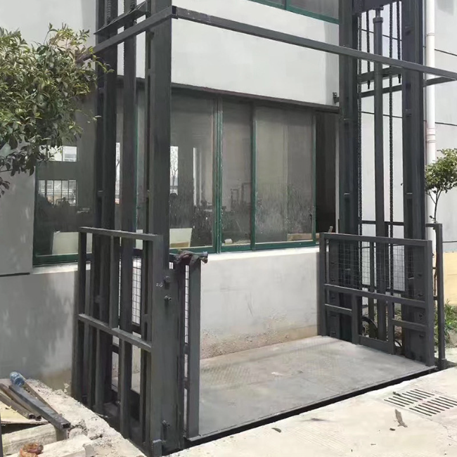 雅安5吨室外升降货梯